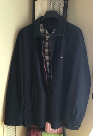 Cazadora Tommy Hilfiger azul hombre