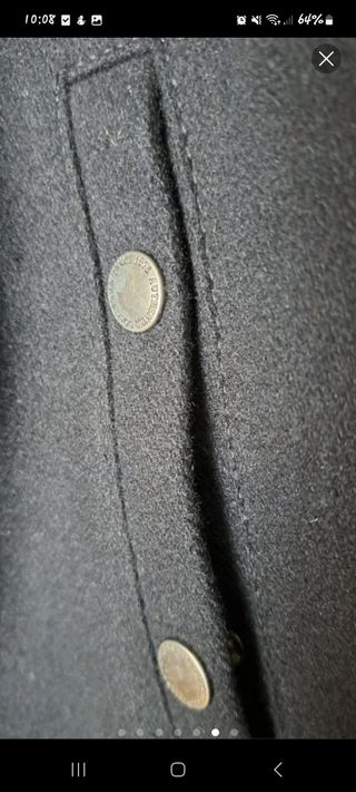 Trenca niño azul marino