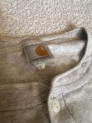 Camiseta Carhartt manga larga gris XXL