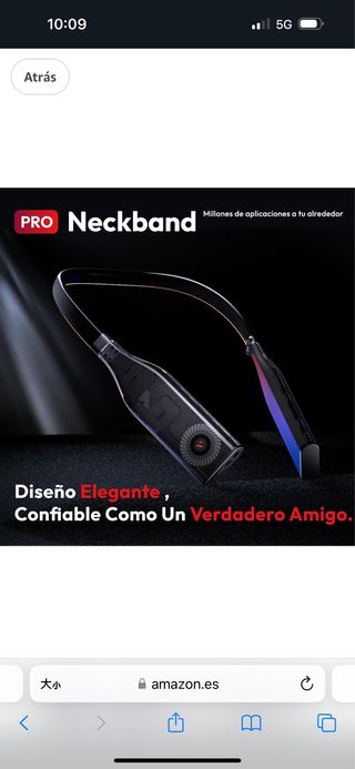 VITURE Pro Neckband i VITURE Gafas XR Luma Pro