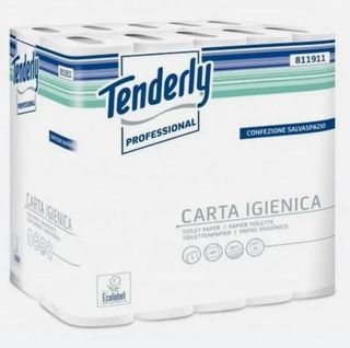 CONF. 30 ROTOLI CARTA IGIENICA 20M TENDERLY nuova