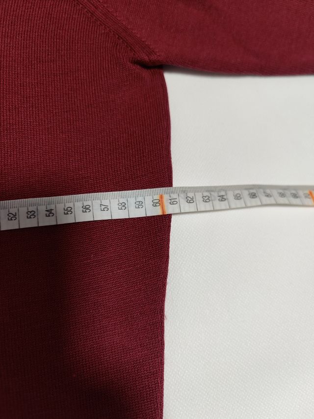 Jersey Lacoste Rojo Burdeos Talla XL