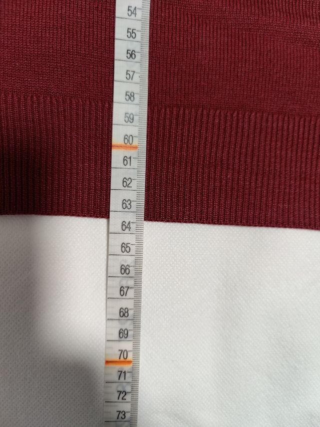 Jersey Lacoste Rojo Burdeos Talla XL