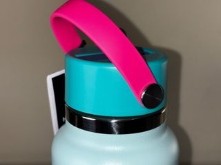 Hydro Flask Botella Agua Rosa y Turquesa