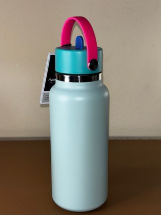 Hydro Flask Botella Agua Rosa y Turquesa