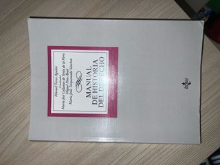 Manual de historia del derecho