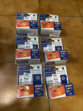Cartuchos de tinta Epson T041 (Pack 6)