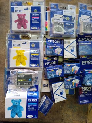 Cartuchos Tinta HP 49, 41, 78, 57, 45, 40 y Epson.