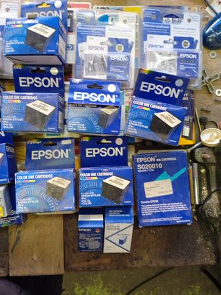Cartuchos Tinta HP 49, 41, 78, 57, 45, 40 y Epson.