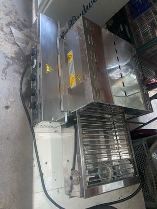 Tostadora de cadena profesional