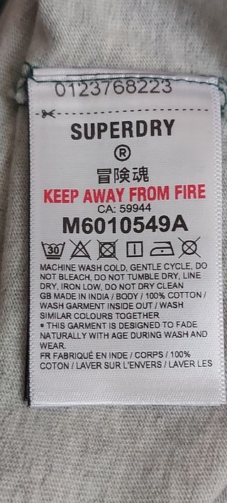Maglia Superdry ragazzo tg. S
