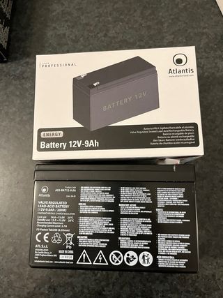 Atlantis Batteria 12V 9Ah nuova