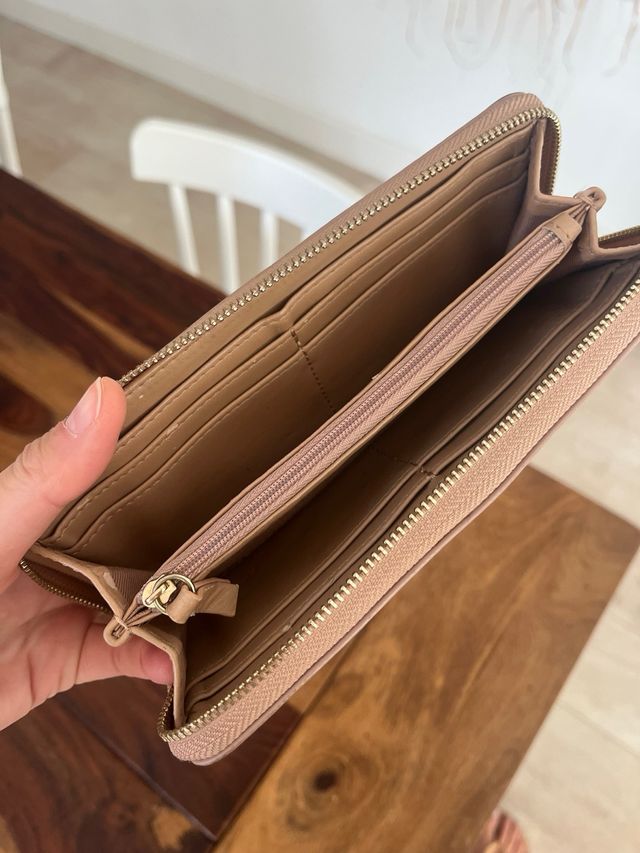 Cartera Mango Nude Cremallera