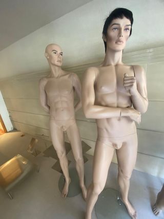 Maniquíes de caballero 
