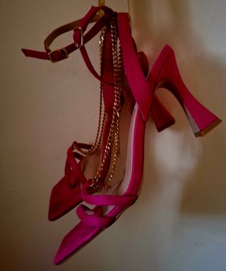 Scarpe tacco alto fuxia tg. 39
