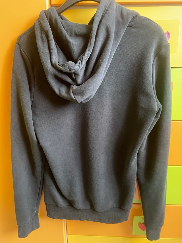 Felpa Puma nera con logo