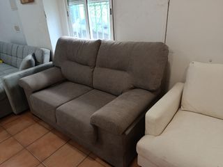 Sofá de 2 plazas gris