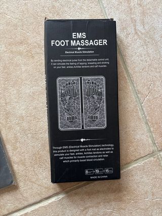 Masajeador de Pies EMS - Estimulación Muscular