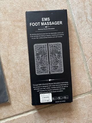 Masajeador de Pies EMS - Estimulación Muscular