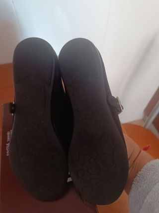 Bailarinas Vul.ladi Negras Talla 36 Nuevas