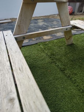 Mesa picnic infantil madera Ikea