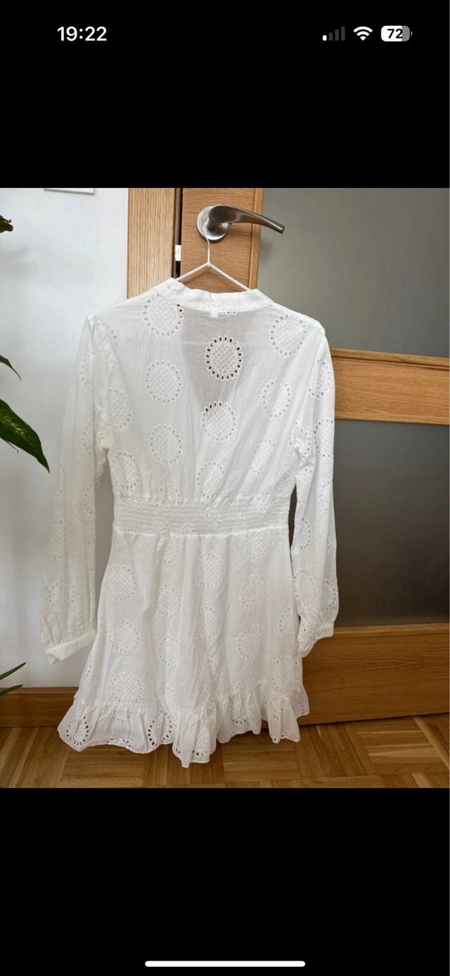 Vestido blanco mujer