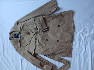 Gabardina Zara Beige Talla M