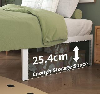 Cama, Estructura de somier metálico.