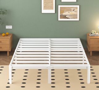 Cama, Estructura de somier metálico.