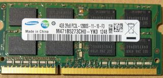 Samsung 4GB DDR3L PC3L-12800S Módulo RAM
