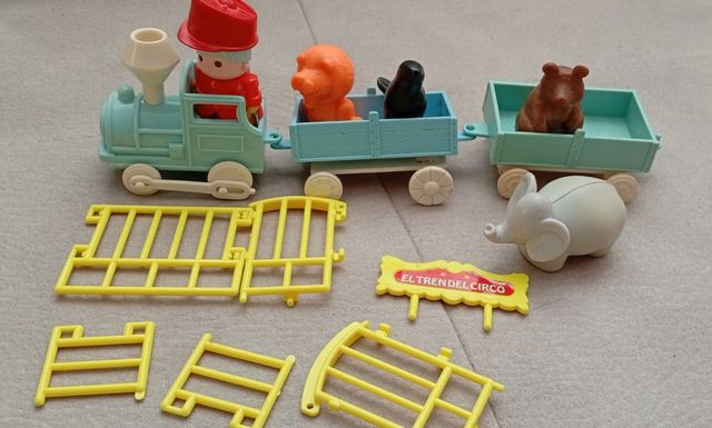 Tren del Circo Pinypon Pin y Pon