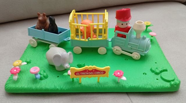 Tren del Circo Pinypon Pin y Pon