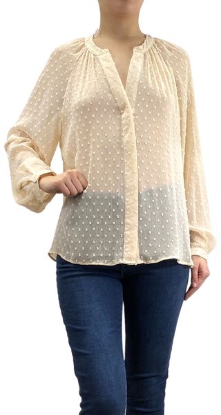 Camisa Zara Beige Talla XS