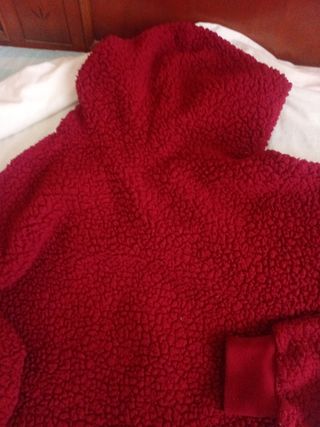 Sudadera Stradivarius Roja Talla M