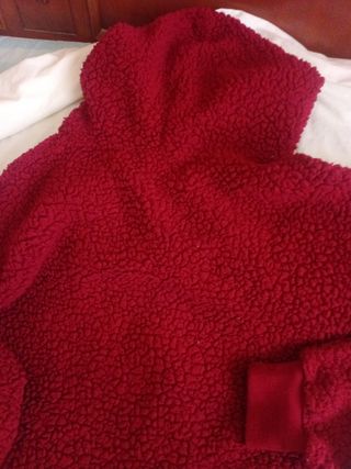 Sudadera Stradivarius Roja Talla M