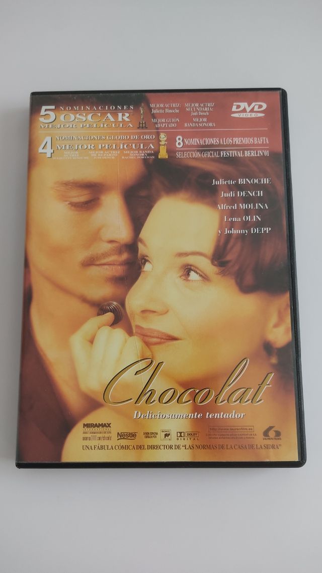DVD Chocolat Comedia Drama Romance