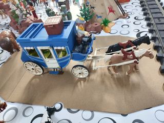 Playmobil Carro del Oeste con Caballos