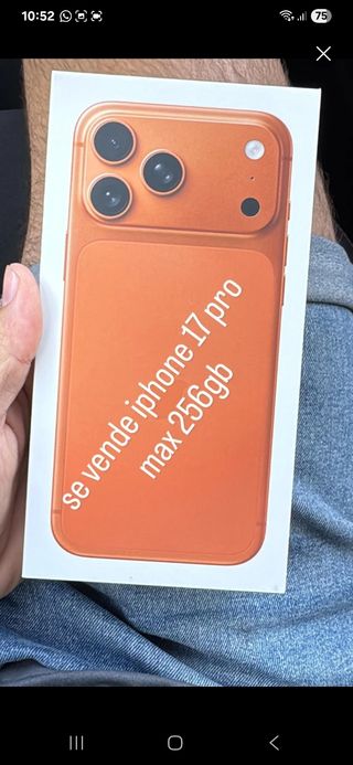 iPhone 17 Pro Max 256GB
Trato en mano
