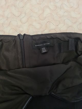 Vestido negro Bershka