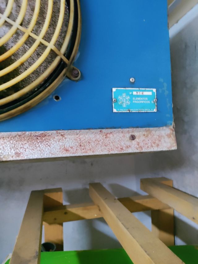 Cámara frigorífica industrial