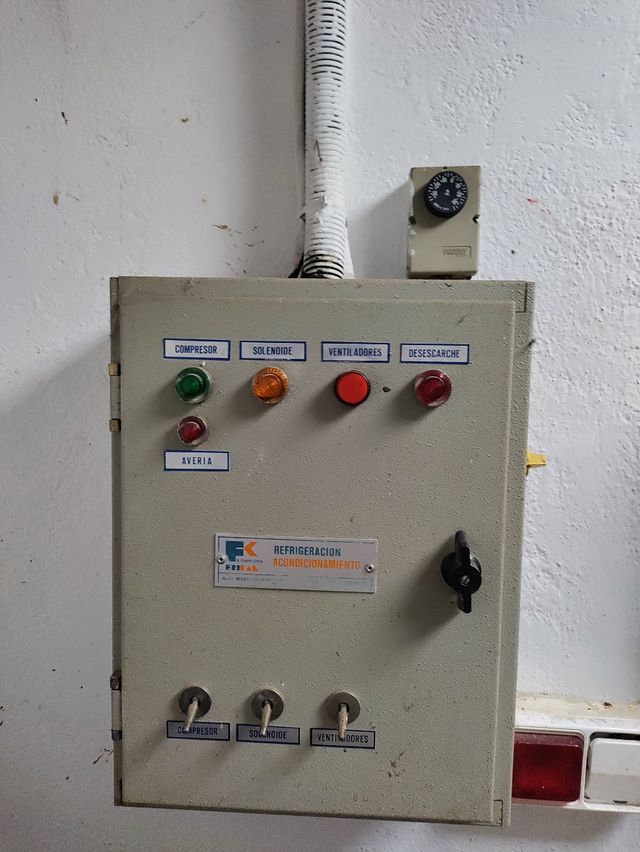 Cámara frigorífica industrial