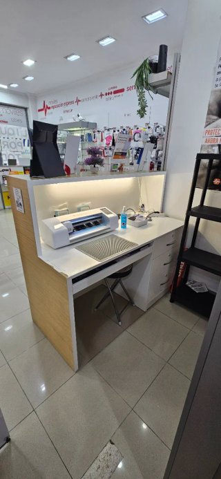 Se vende mobiliario de la tienda.