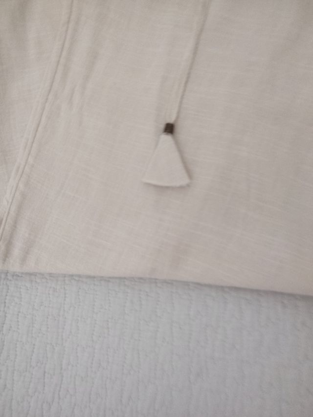 Pantalón lino Woman Secret beige