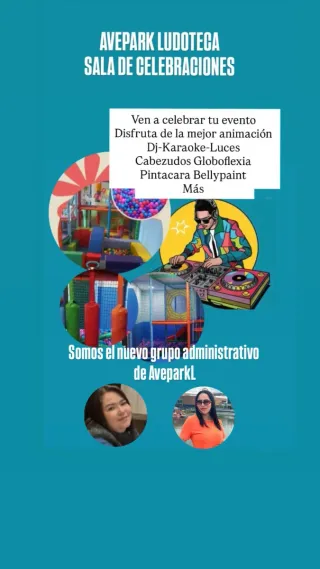 AVEPARK LUDOTECA SALA DE CELEBRACIONES
