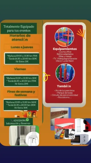 AVEPARK LUDOTECA SALA DE CELEBRACIONES