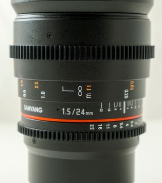 Objetivo Samyang 24mm T1.5 II Cine Fujifilm X