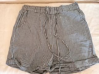 Pantalones cortos Vichy negros