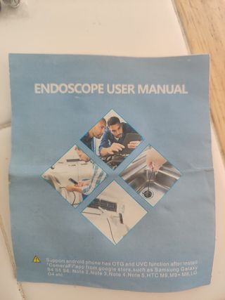 Endoscopio USB/Micro USB/USB-C