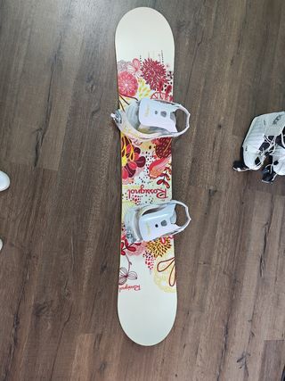 Tabla y botas de Snowboard Rossignol