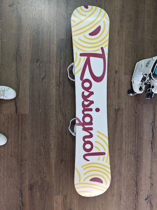 Tabla y botas de Snowboard Rossignol